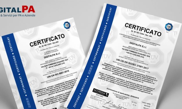 Qualità e sicurezza: ISO 9001 e ISO/IEC 27001