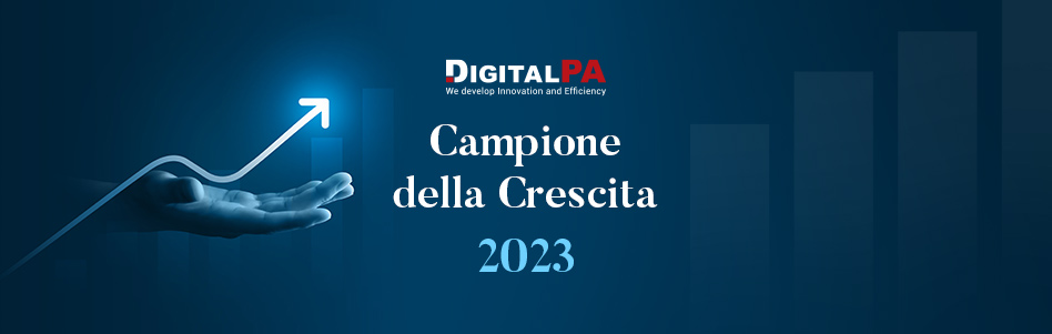 DigitalPA conquista il sigillo di Campione della Crescita 2023