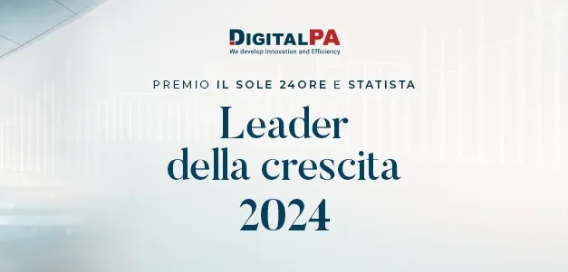 DigitalPA è Leader della Crescita 2024 per il Sole 24 Ore e Statista
