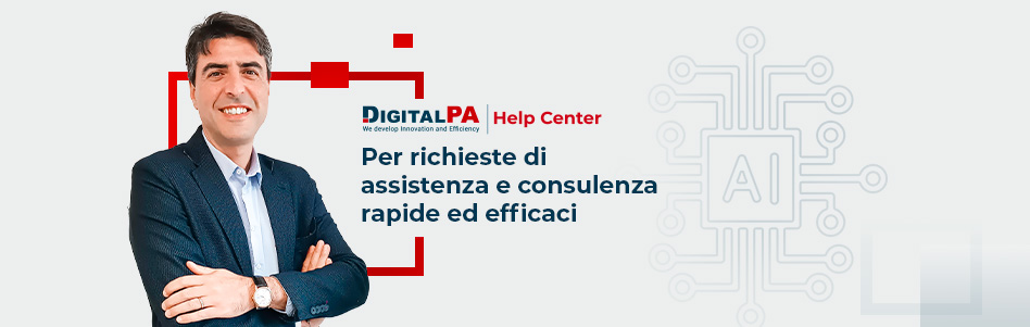 Il futuro del servizio Clienti DigitalPA è qui: arrivano Help Center e Digito, i nuovi strumenti basati sull’IA