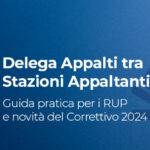 Webinar per i RUP: gestione delle gare in delega tra Stazioni Appaltanti e novità Correttivo 2024