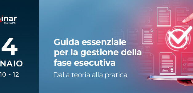 Webinar Fase esecutiva dei contratti e schede ANAC: soluzioni pratiche per le Stazioni Appaltanti