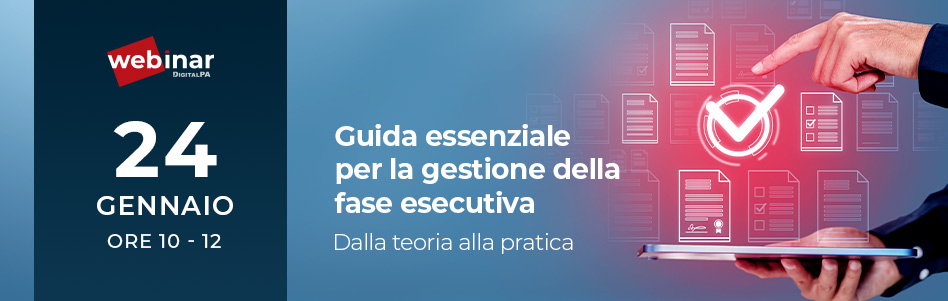 Webinar Fase esecutiva dei contratti e schede ANAC: soluzioni pratiche per le Stazioni Appaltanti