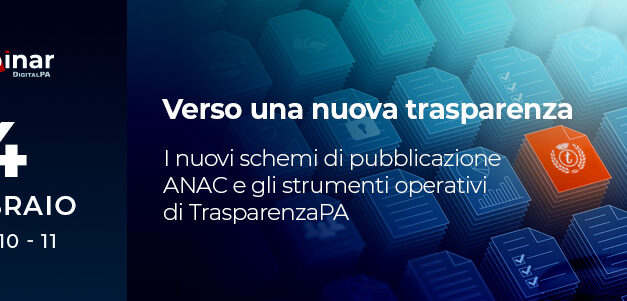 Webinar gratuito obblighi di trasparenza e nuovi standard ANAC 2025: come semplificare gli adempimenti con TrasparenzaPA