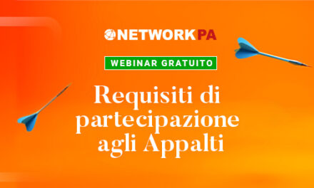 Webinar gratuito – Come evitare le esclusioni negli Appalti Pubblici: guida pratica ai requisiti di partecipazione