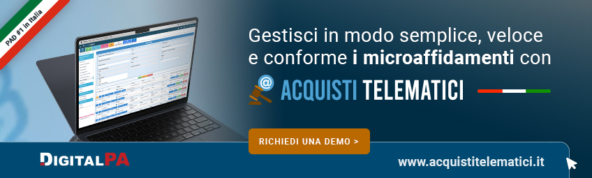 Gestisci i microaffidamenti con Acquisti Telematici