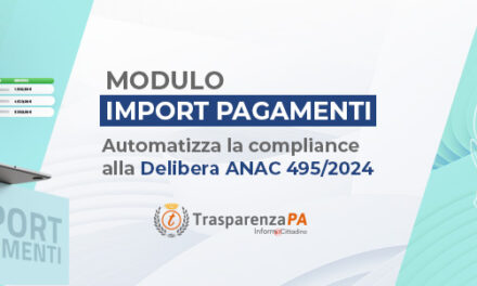 Delibera ANAC 495/2024: Import Pagamenti automatizza la compliance