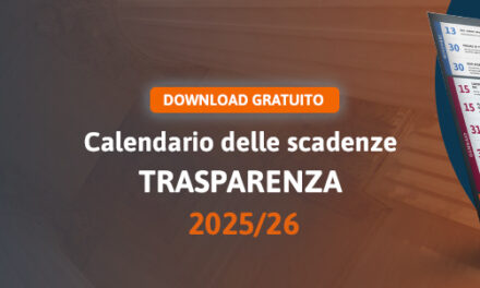 Pubblica Amministrazione: il calendario Trasparenza e Anticorruzione con gli adempimenti 2025-2026