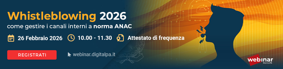 DigitalPA webinar live Whistleblowing normativa 2026