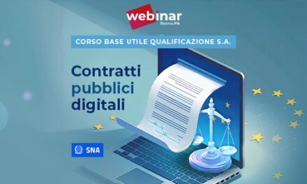 Contratti pubblici digitali, obblighi informativi ANAC e Trasparenza: il nuovo corso base DigitalPA per la qualificazione delle Stazioni Appaltanti