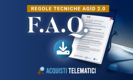 Regole AgID 2.0 e nuovi obblighi dal 1° luglio: le domande frequenti di RUP e uffici gare in un PDF gratuito
