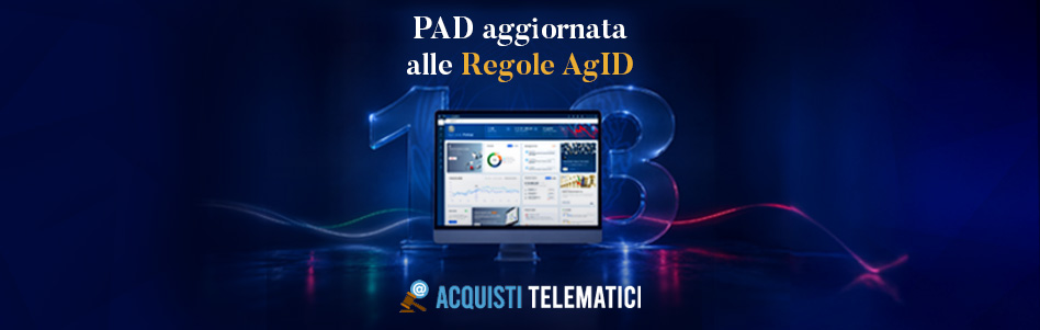 Acquisti Telematici è conforme alle Regole AgID 2.0: piattaforma aggiornata e supporto continuo alle Stazioni Appaltanti