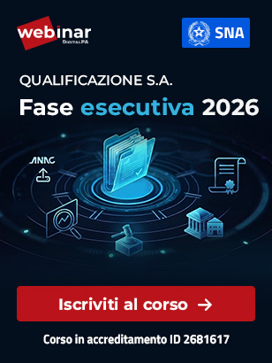 Webinar gestione fase esecutiva qualificazione stazione appaltanti 2026