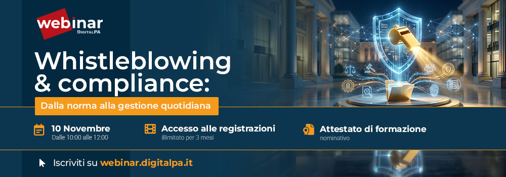 Webinar Whistleblowing: iscriviti ora