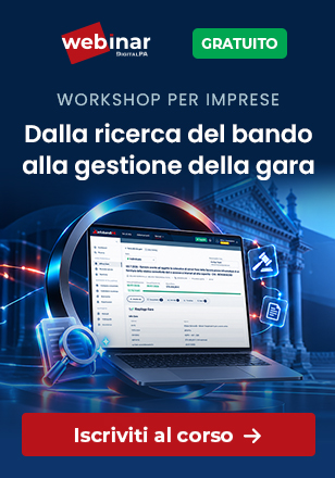 corso gestione gara ricerca bandi imprese professionisti